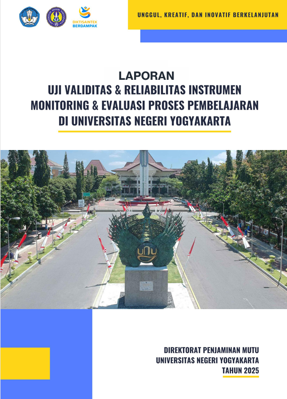 Laporan Validitas Instrumen Monev 2025